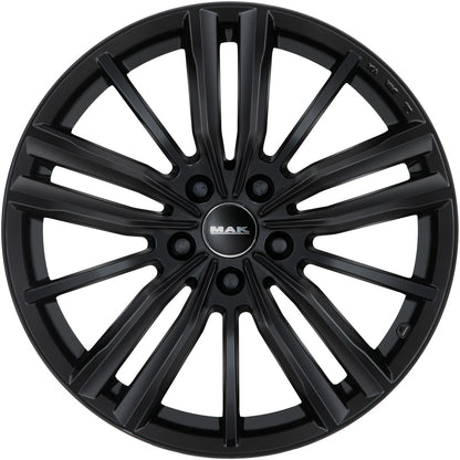 Mak Vier gloss black 8x18 ET50 - LK5/112 ML57.1