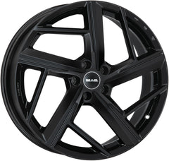 Mak Qvattro gloss black Alufelge 8.5x21 Zoll ET38 LK 5x112 ML66.45