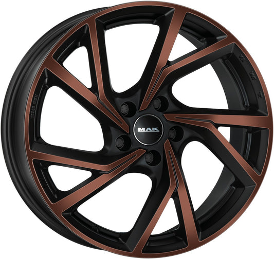 Mak Kassel black & bronze 7.5x18 ET50 - LK5/112 ML57.1