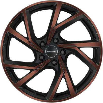 Mak Kassel black & bronze 7.5x19 ET50 - LK5/112 ML57.1