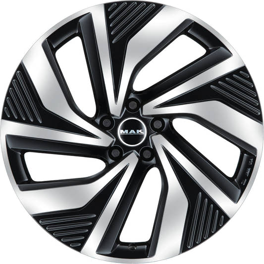 Mak Electra black mirror 8x20 ET47.5 - LK5/108 ML63.4