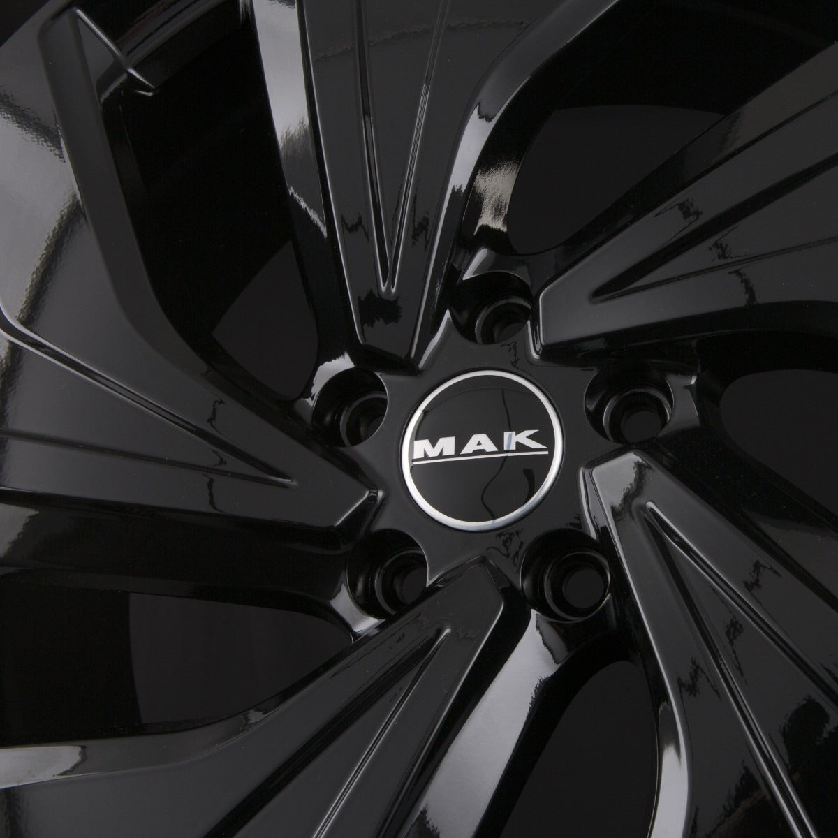 Mak Electra gloss black Alufelge 8.5x20 Zoll ET54.5 LK 5x114.3 ML67.1 – Bild 7
