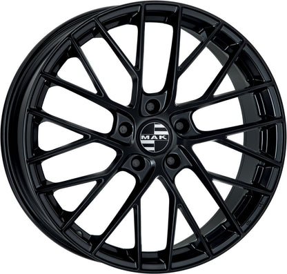 Mak Monaco gloss black 8.5x19 ET46 - LK5/112 ML57.1