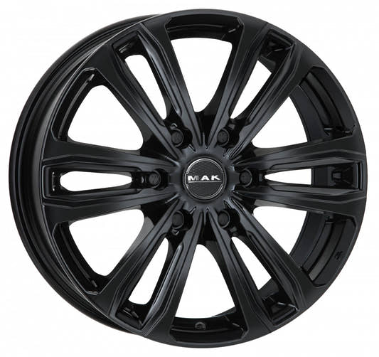 Mak Safari 6 gloss black 7.5x17 ET48 - LK6/139.7 ML92.3
