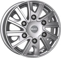 Mak Deliver silver Alufelge 6.5x16 Zoll ET68 LK 6x180 ML130.1