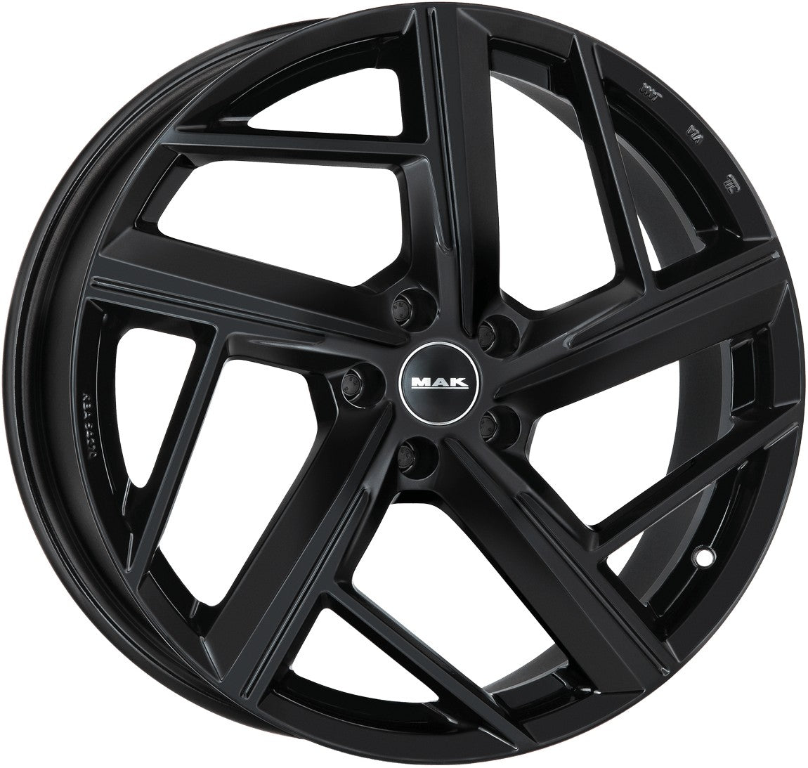 Mak Qvattro gloss black 8x18 ET50 - LK5/112 ML57.1