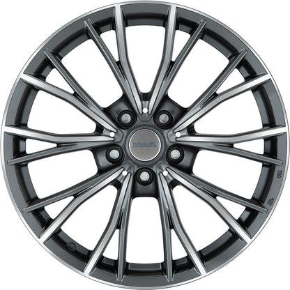 Mak Mark-D gun metallic mirror 9x20 ET35 - LK5/120 ML72.6