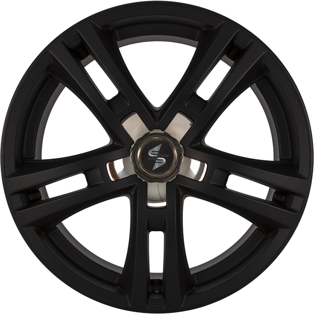 Etabeta Uriel black - inox cap 9x20 ET15 - LK5/120 ML78.1