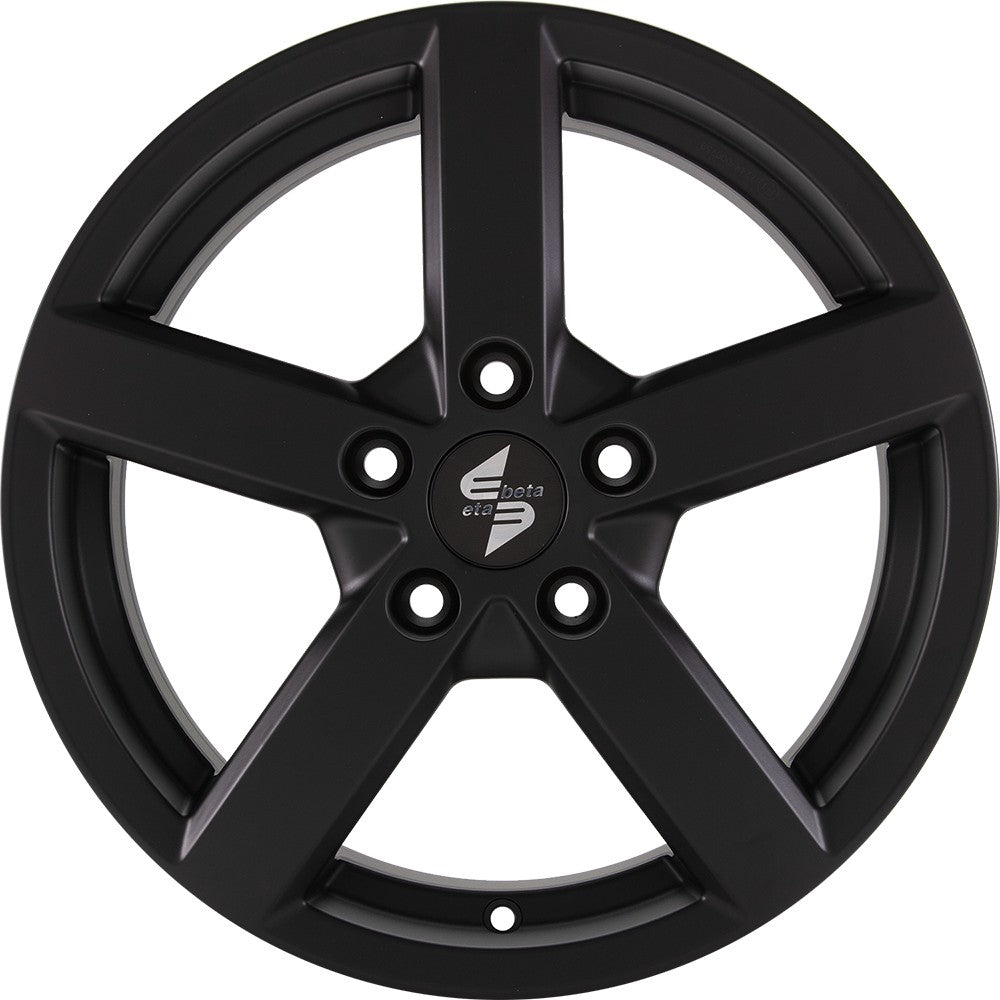 Etabeta Eros black matt 7x17 ET45 - LK5/108 ML63.4