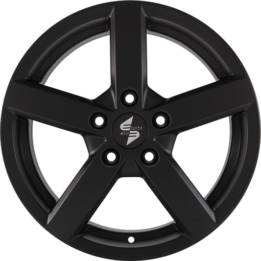 Etabeta Eros black matt 7x17 ET45 - LK5/108 ML63.4