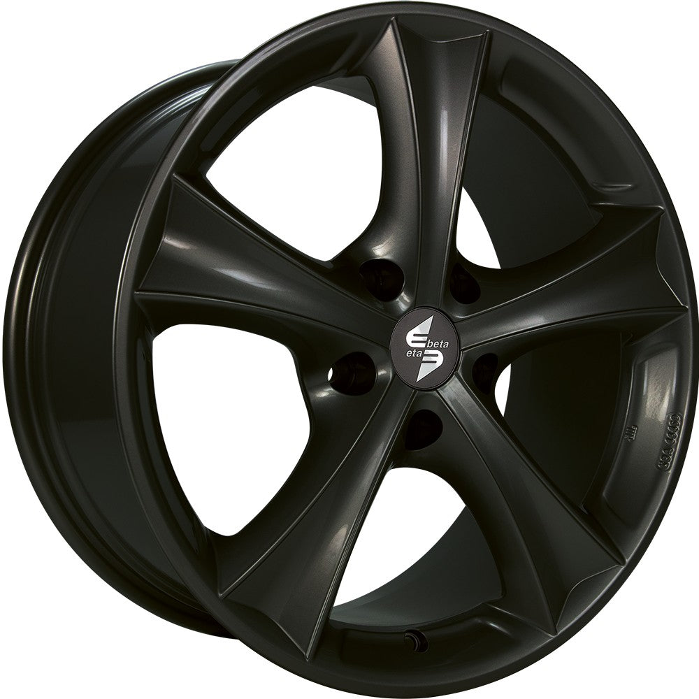 Etabeta Tettsut black shiny 8.5x18 ET45 - LK5/120 ML65.1