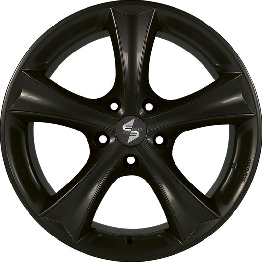 Etabeta Tettsut black shiny 8.5x18 ET45 - LK5/120 ML65.1