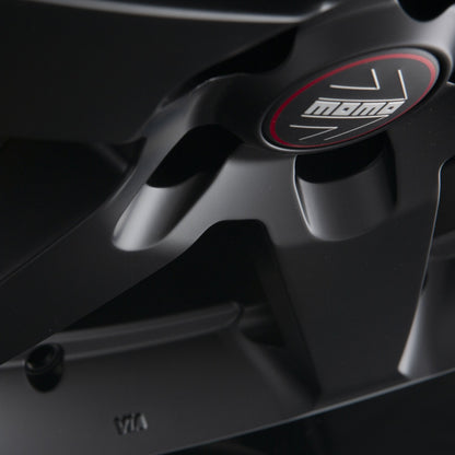 Momo Five black matt polish Alufelge 8.5x20 Zoll ET45 LK 5x112 ML72.3 – Bild 5