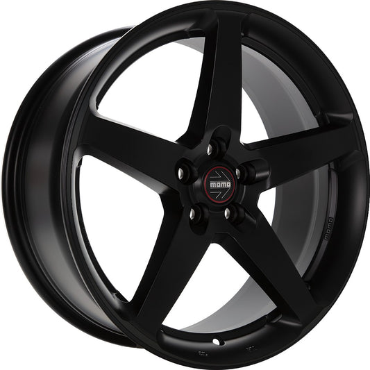 Momo Five black matt 7x16 ET42 - LK5/112 ML72.3