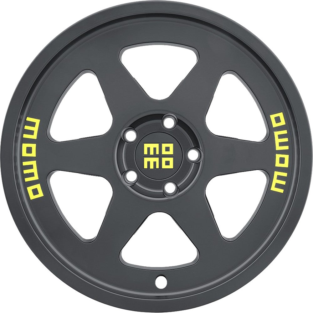 Momo Heritage 6 black matt 8x18 ET32 - LK5/112 ML79.6