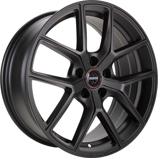 Momo RF01 sandblast black 8x18 ET38 - LK5/112 ML66.6