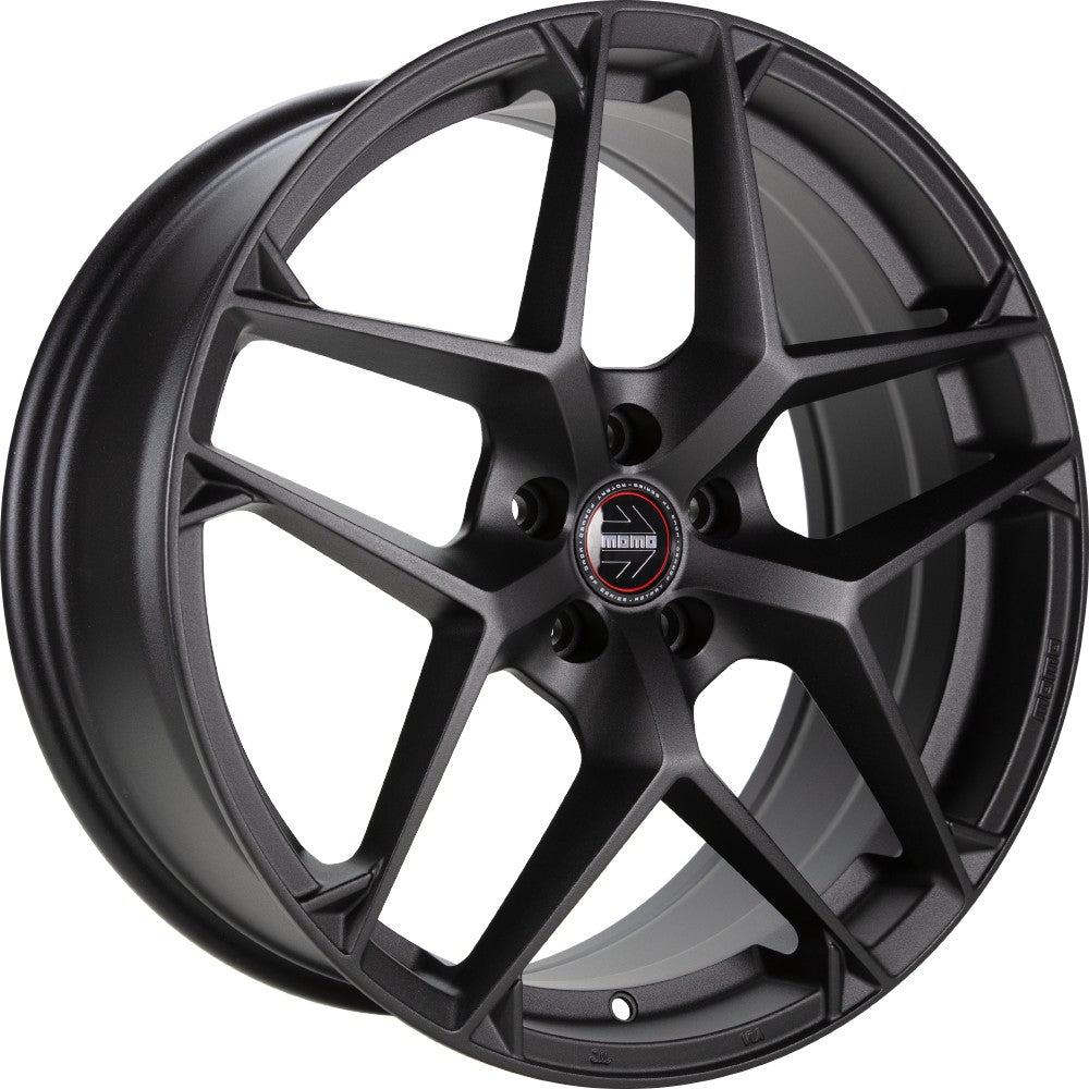 Momo RF07 sandblast black 8.5x19 ET30 - LK5/112 ML66.6