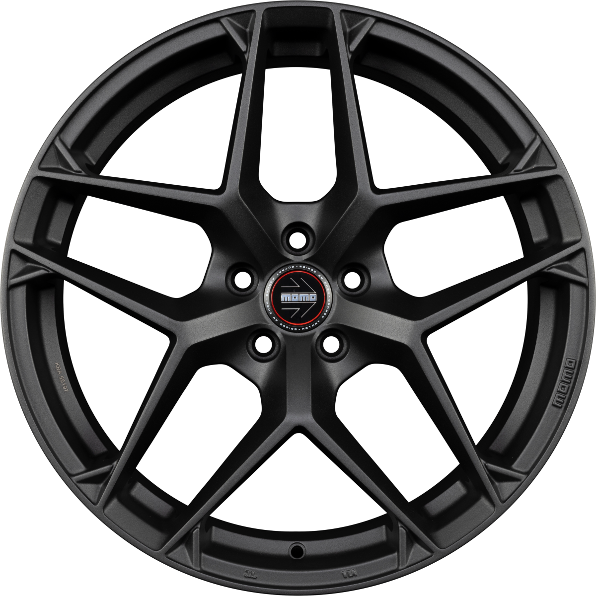 Momo RF07 sandblast black Alufelge 8.5x20 Zoll ET40 LK 5x114.3 ML72.3 – Bild 3