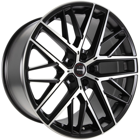 Momo RFX01 black matt polish 10x21 ET42 - LK5/112 ML66.6