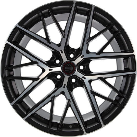 Momo RFX01 black matt polish 10x21 ET50 - LK5/112 ML66.6