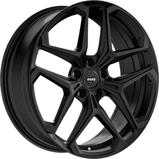 Momo RF04 sandblast black 9x20 ET48 - LK5/130 ML71.5