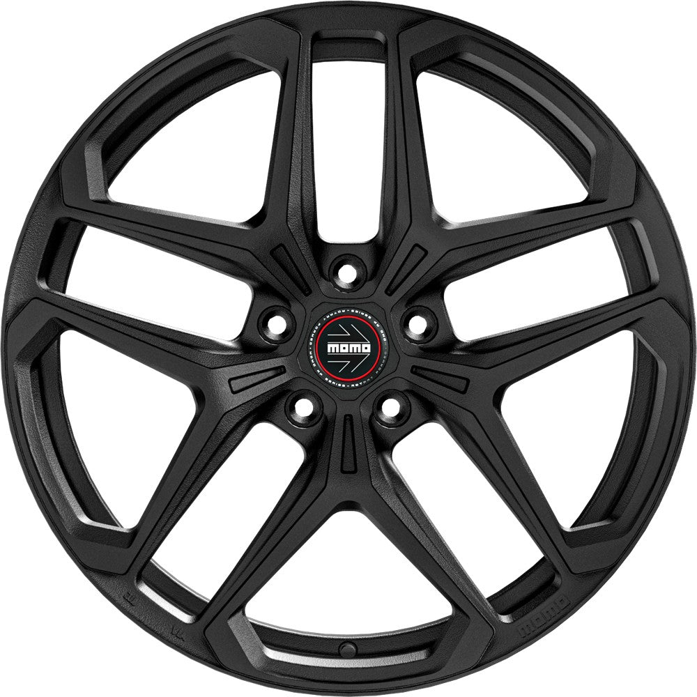 Momo RF04 sandblast black 10x21 ET20 - LK5/112 ML66.6