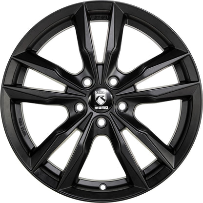 Momo Fast black matt 7.5x17 ET45 - LK5/112 ML72.3