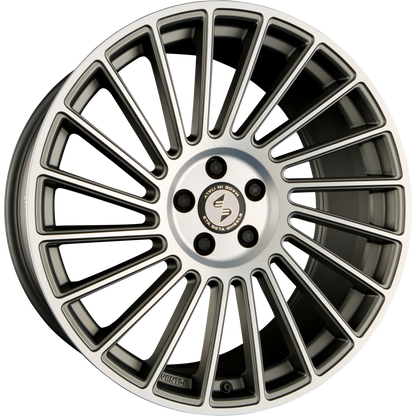 Etabeta Venti-R anthracite matt polish Alufelge 8.5x20 Zoll ET38 LK 5x114.3 ML78.1 – Bild 6