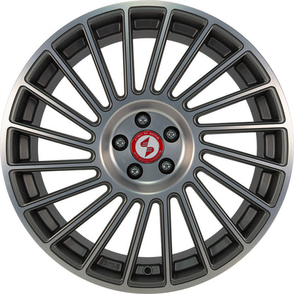 Etabeta Venti-R anthracite matt polish Alufelge 8.5x20 Zoll ET38 LK 5x114.3 ML78.1 – Bild 2
