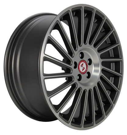 Etabeta Venti-R anthracite matt polish Alufelge 8.5x20 Zoll ET38 LK 5x114.3 ML78.1 – Bild 3