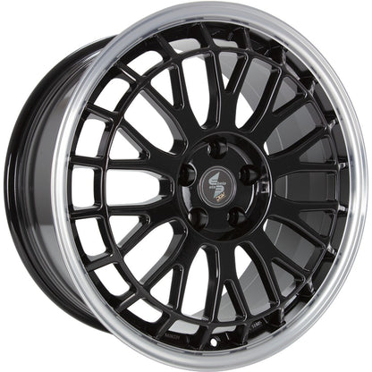 Etabeta Unit black shiny lip polished 8.5x19 ET50 - LK5/112 ML78.1