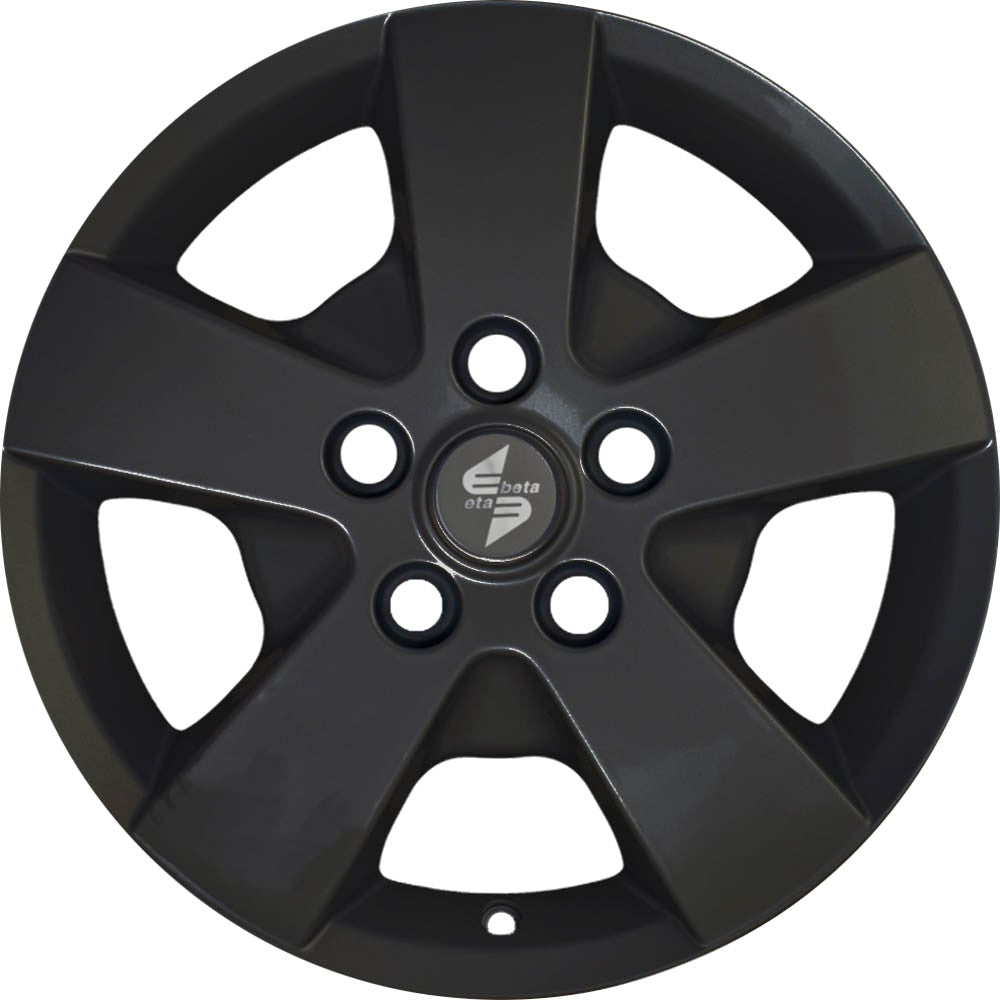 Etabeta Atria black matt 6.5x16 ET55 - LK5/118 ML71.1