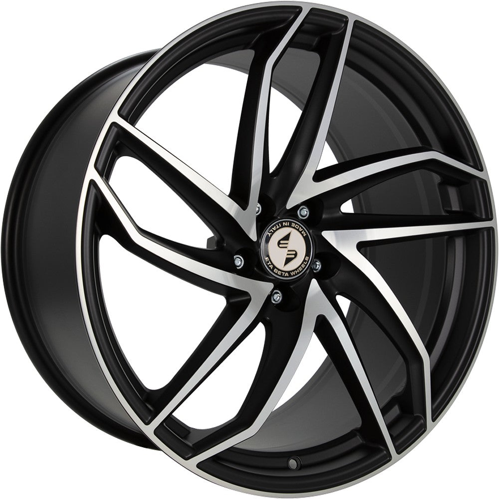 Etabeta Heron-K black matt full polished 10x20 ET35 - LK5/120 ML72.6