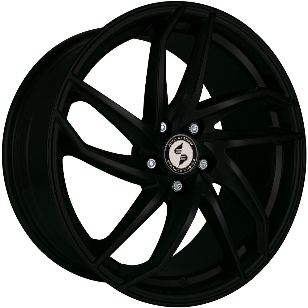 Etabeta Heron black shiny 8.5x19 ET45 - LK5/112 ML78.1