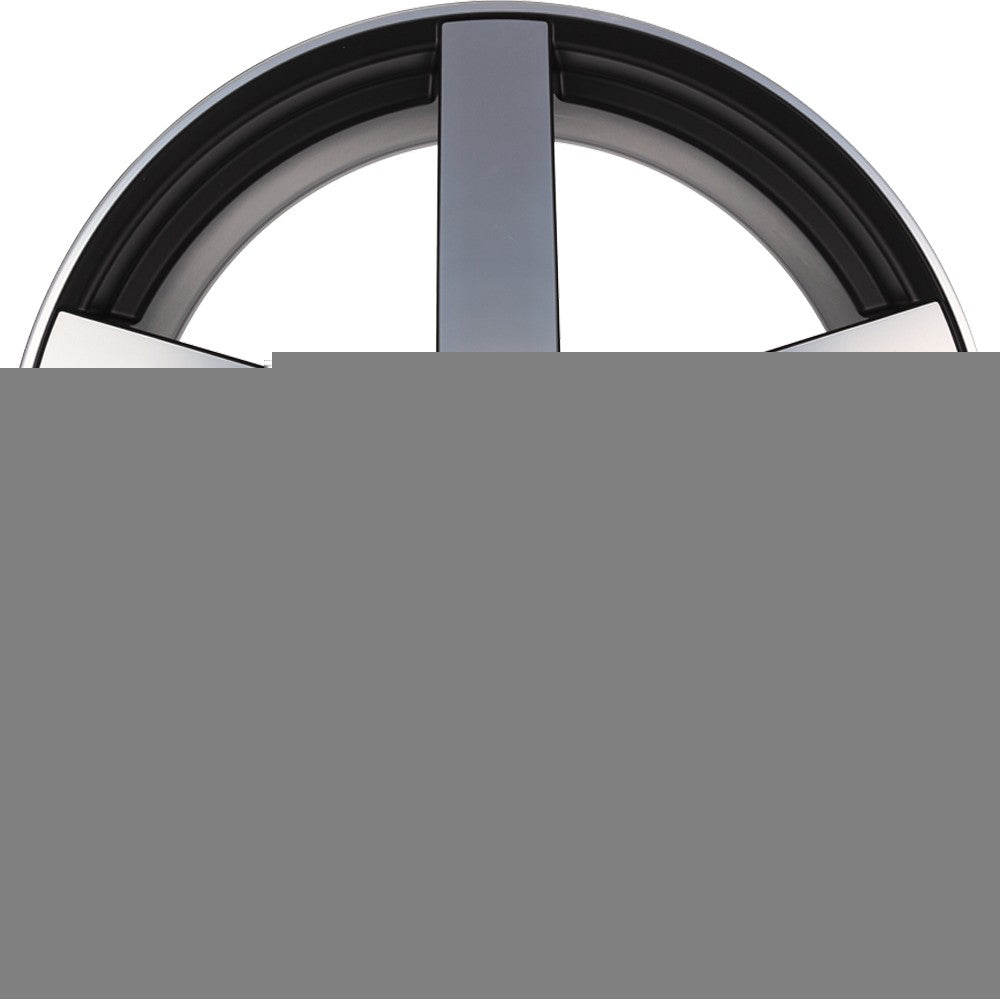 Etabeta Uros black matt full polished 8.5x19 ET45 - LK5/130 ML71.6