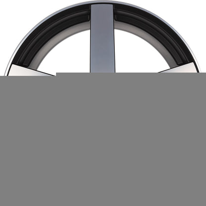 Etabeta Uros black matt full polished 8.5x19 ET45 - LK5/130 ML71.6