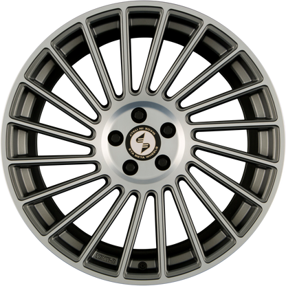 Etabeta Venti-R Anthracite Matt Full Polish Alufelge 9x20 Zoll ET42 LK 5x120 ML65.1 – Bild 4
