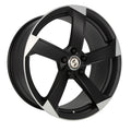 Etabeta Magic black matt special edition Alufelge 8x18 Zoll ET25 LK 5x112 ML66.5