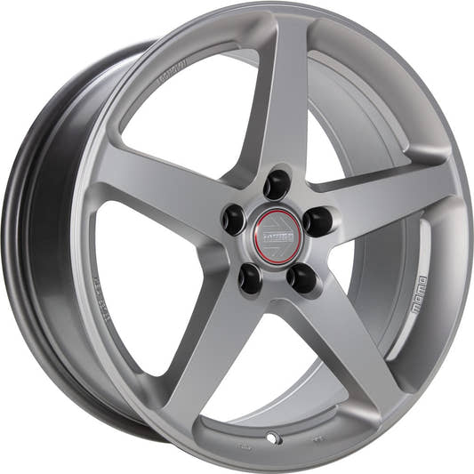 Momo Five titan silver matt Alufelge 7x16 Zoll ET42 LK 5x112 ML72.3
