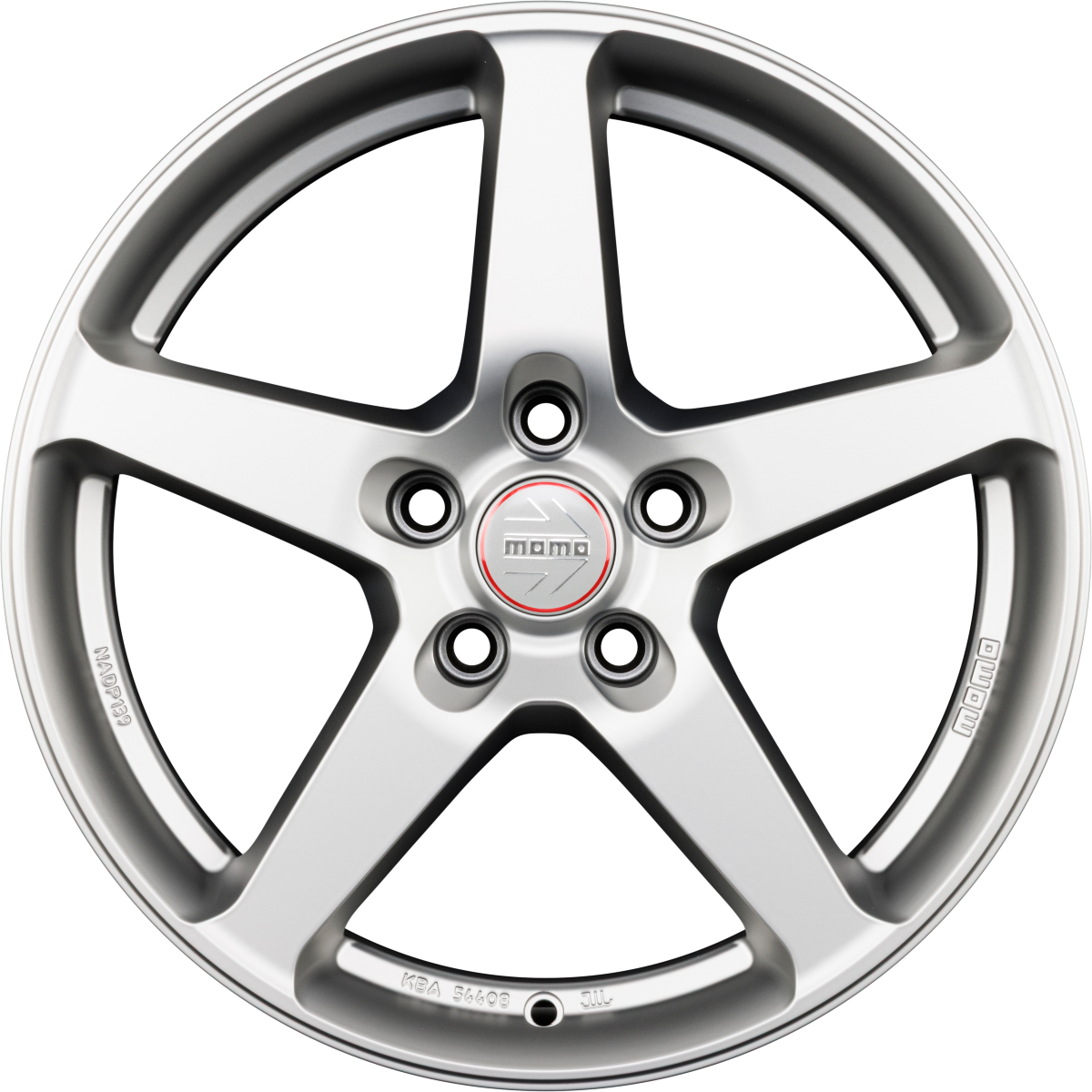 Momo Five titan silver matt Alufelge 8x18 Zoll ET42 LK 5x112 ML72.3 – Bild 3
