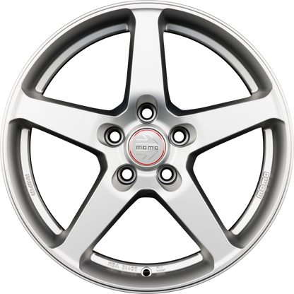Momo Five titan silver matt Alufelge 8x18 Zoll ET42 LK 5x112 ML72.3 – Bild 3