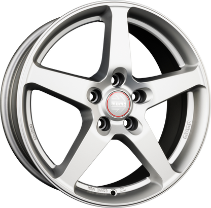 Momo Five titan silver matt Alufelge 8x18 Zoll ET42 LK 5x112 ML72.3 – Bild 4