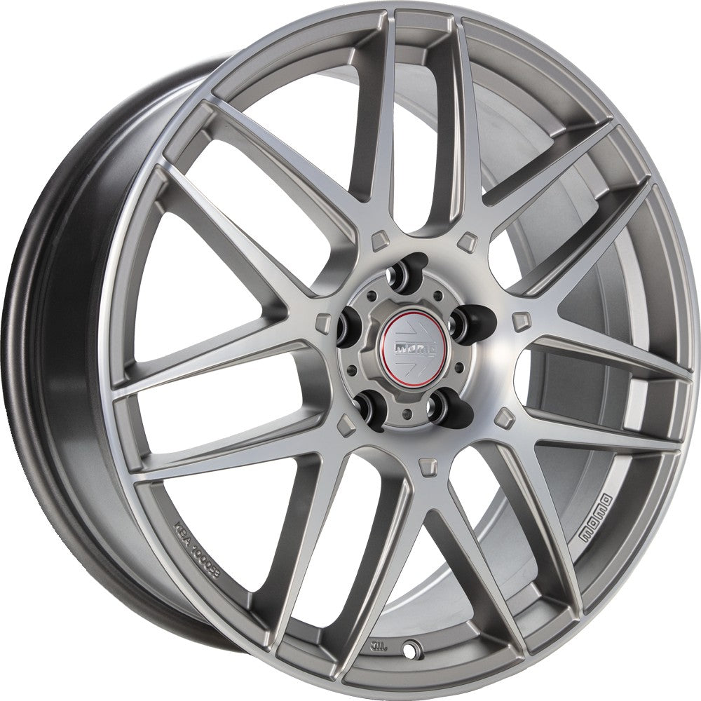Momo Competizione titan silver matt polish 8x19 ET45 - LK5/112 ML72.3