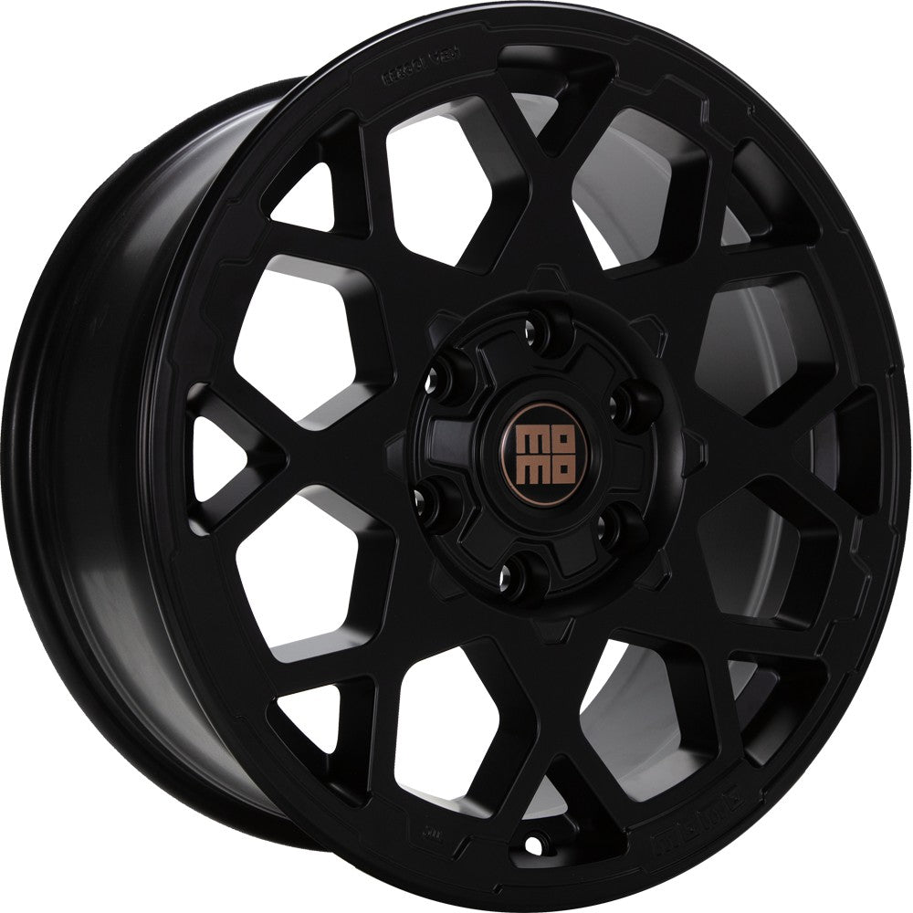 Momo Heavy Duty black matt Alufelge 8.5x18 Zoll ET20 LK 6x139.7 ML110