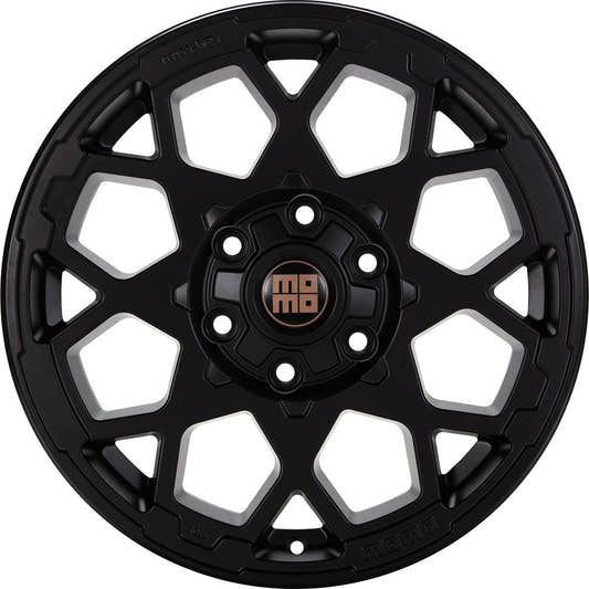 Momo Heavy Duty black matt Alufelge 8.5x18 Zoll ET48 LK 6x139.7 ML93.1 – Bild 2