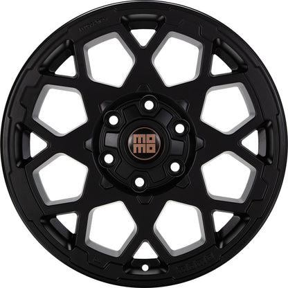 Momo Heavy Duty black matt Alufelge 8.5x18 Zoll ET48 LK 6x139.7 ML93.1 – Bild 2
