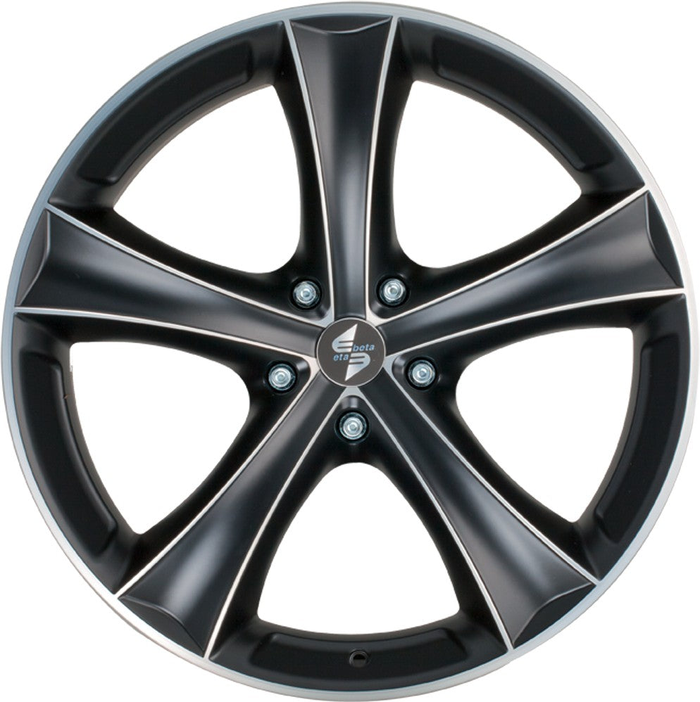 Etabeta Tettsut black matt full polish 8.5x18 ET45 - LK5/120 ML65.1