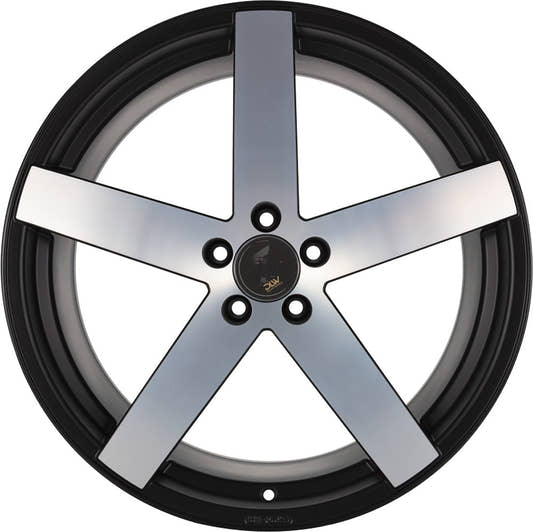Etabeta Uros S black matt full polished Alufelge 8.5x19 Zoll ET45 LK 5x130 ML71.6