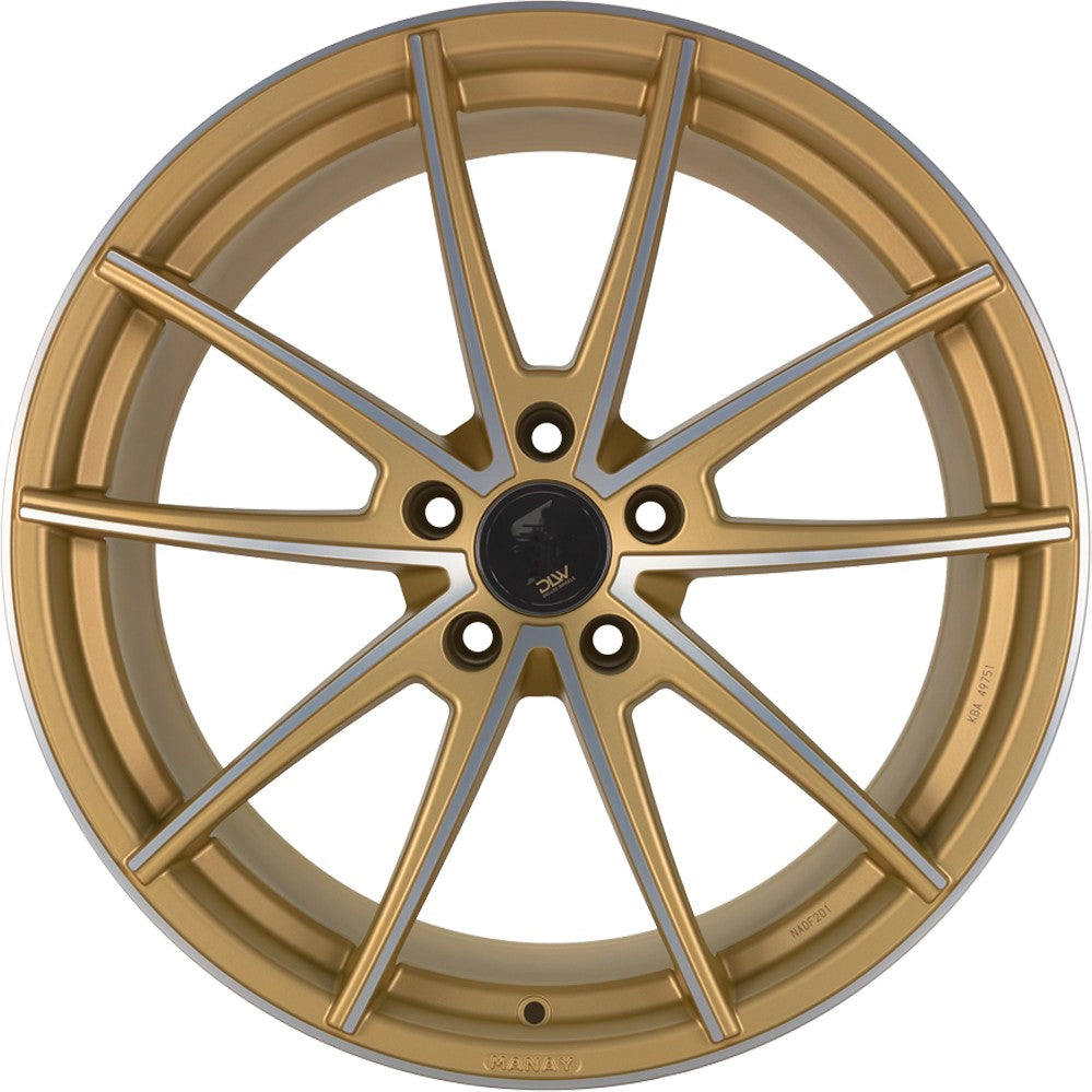 Etabeta Manay gold matt polish 8.5x19 ET45 - LK5/112 ML78.1