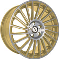 Etabeta Venti-R Gold Matt Full Polish Alufelge 8.5x19 Zoll ET45 LK 5x112 ML78.1